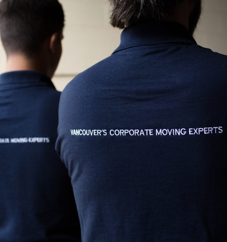 DLO office moving experts - Vancouver's Corporate moving experts DLO shirt